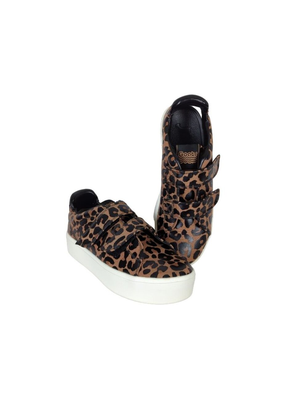 GOATS Sneakers THE 305 W Cheetah Print Platform Sneakers size 9